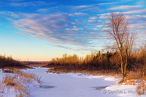 Marshalls Creek At Sunrise_05618.jpg - Photographed near Toledo, Ontario, Canada.